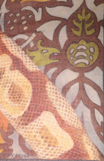 Кашемировая шаль змея GOURJI, арт. 91165817/41113, фото 4