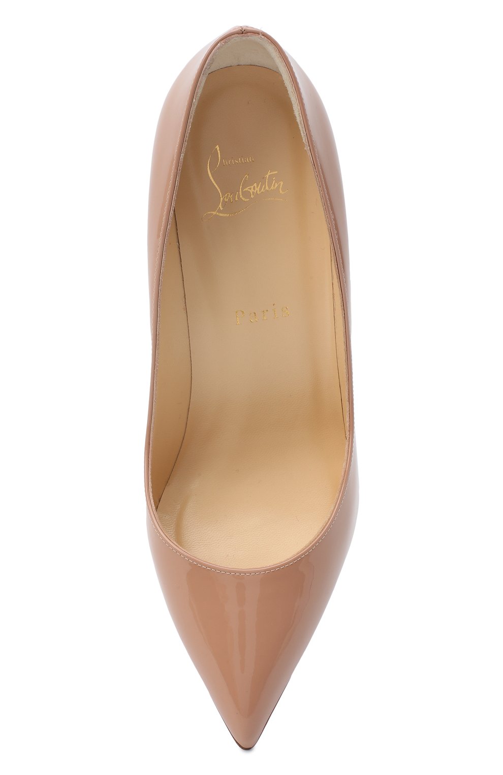 Кожаные туфли pigalle 85 CHRISTIAN LOUBOUTIN, арт. pigalle 85 patent calf, фото 5