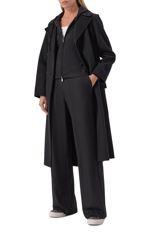 Толстовка из кашемира и шелка MVST M25.2MW.H404/45623 Чёрный  M25.2MW.H404/45623 Фото 2