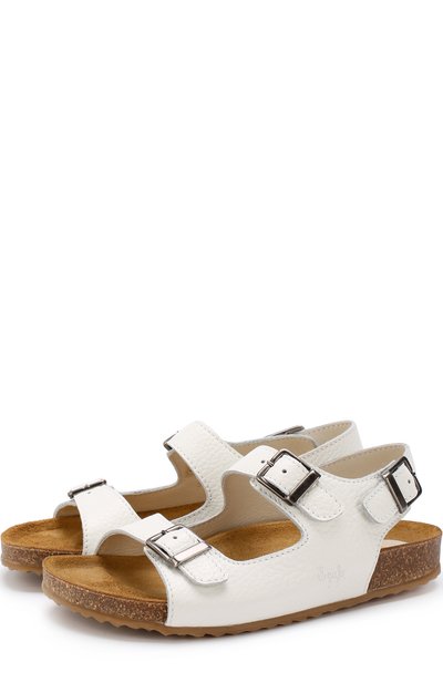 Кожаные сандалии на ремешках IL GUFO, арт. G565/VITELL0 CERV0/31-34, фото 1