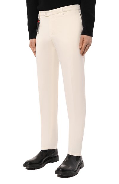 Брюки из хлопка и шелка MARCO PESCAROLO, арт. SLIM80/4900, фото 3