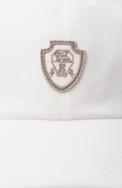 Хлопковая бейсболка BRUNELLO CUCINELLI, арт. MCAP90096, фото 4