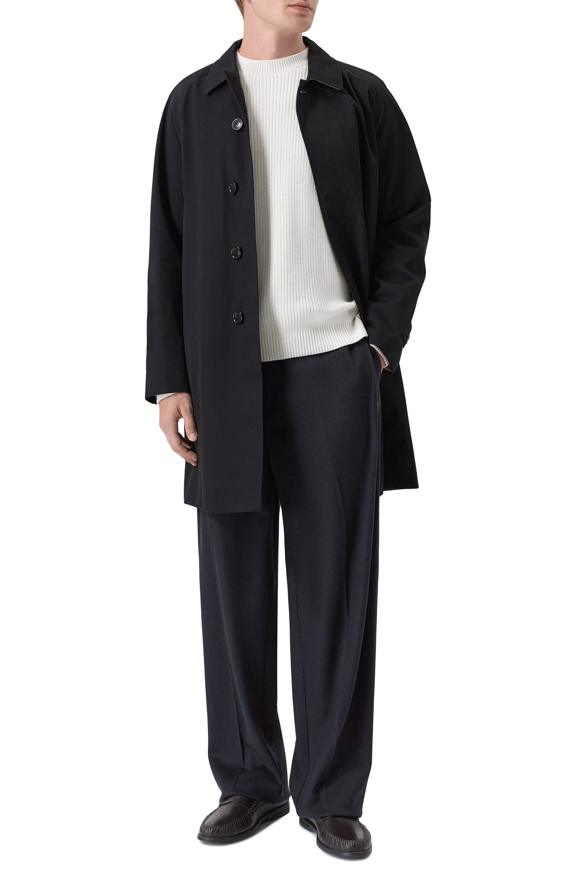 Брюки из шерсти и кашемира EMPORIO ARMANI, арт. EM004900/AF17835, фото 2