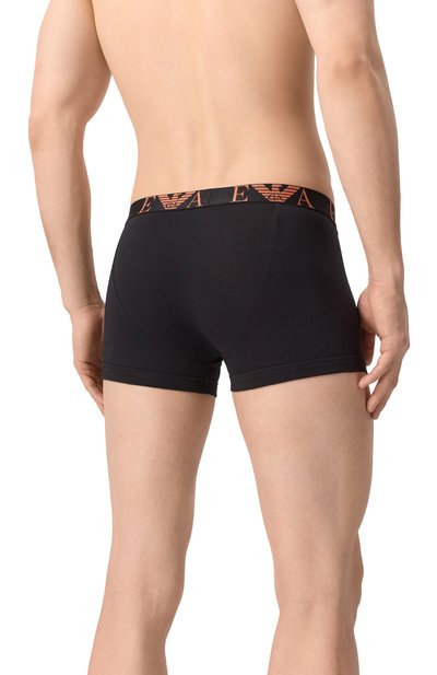 Комплект из трех боксеров EMPORIO ARMANI черного цвета по цене 6740 руб., арт. EM000259/AF10778, фото 5 Комплект из трех боксеров EMPORIO ARMANI, арт. EM000259/AF10778, фото 5