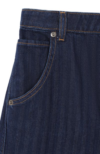 Джинсы EMPORIO ARMANI темно-синего цвета по цене 19650 руб., арт. EG000925/AF28442, фото 3 Джинсы EMPORIO ARMANI, арт. EG000925/AF28442, фото 3