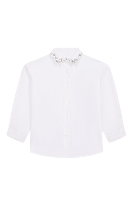 Хлопковая рубашка IL GUFO, арт. A25GCL0016C0066/5-8