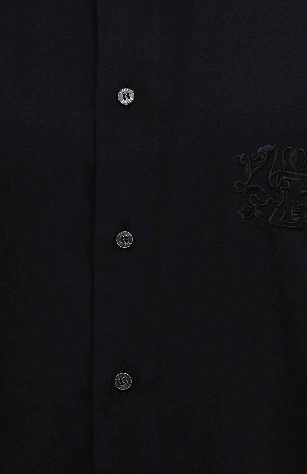 Рубашка из хлопка и кашемира ZILLI, арт. MFW-4050-1649/ZS4003, фото 5