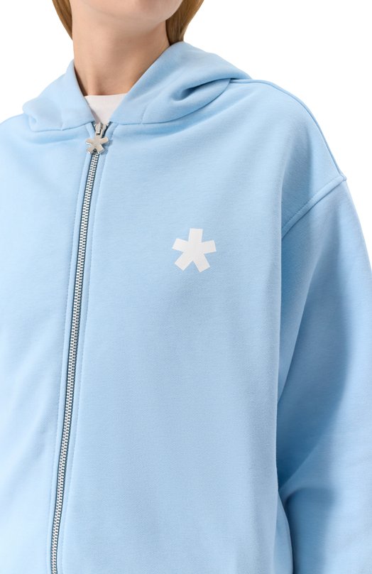 Хлопковая толстовка Comme des Fuckdown CFABW01220 Голубой  CFABW01220 Фото 5
