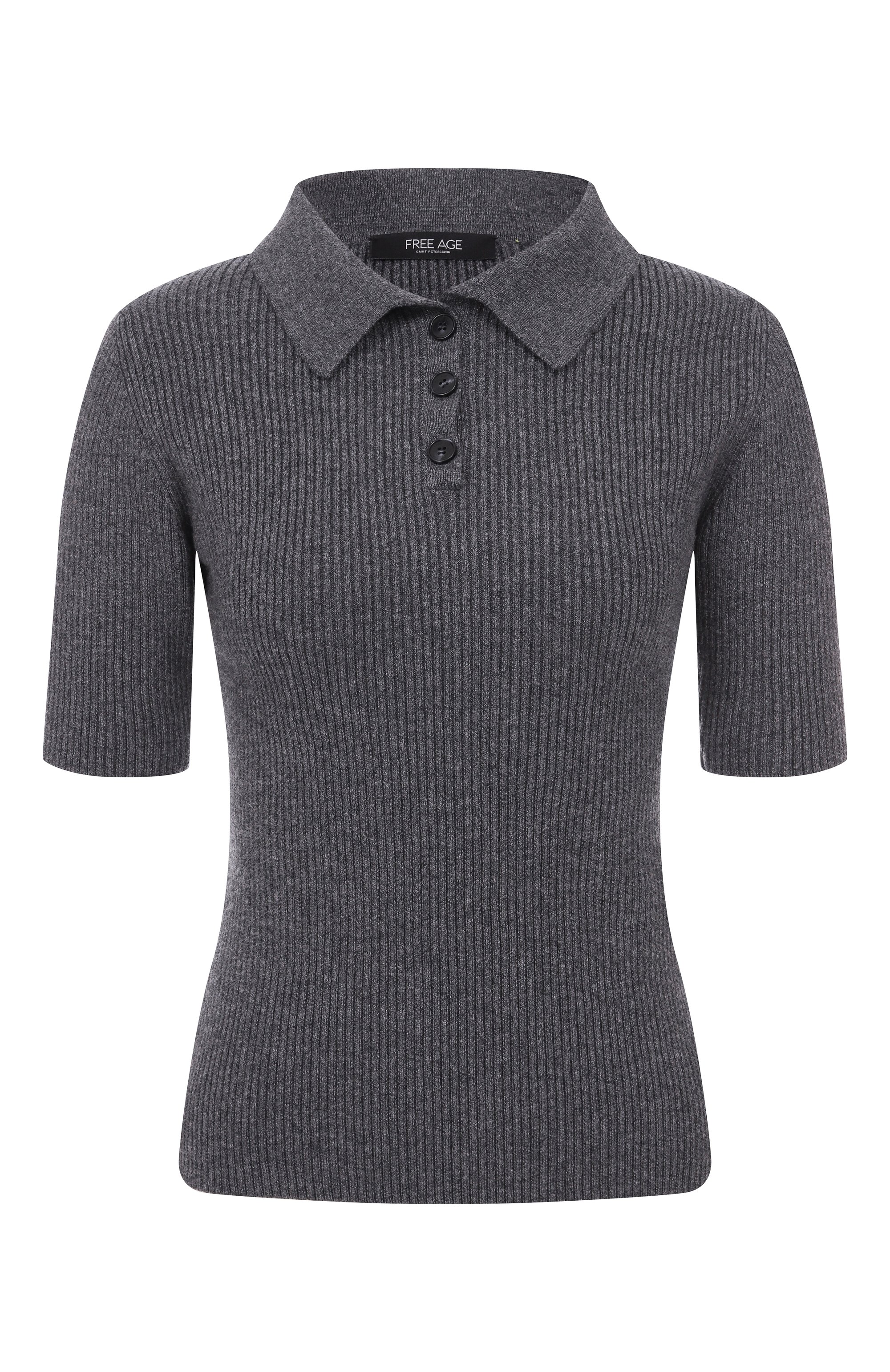 Поло из шерсти и кашемира FREEAGE, арт. W26.JM158.2030.991, фото 1