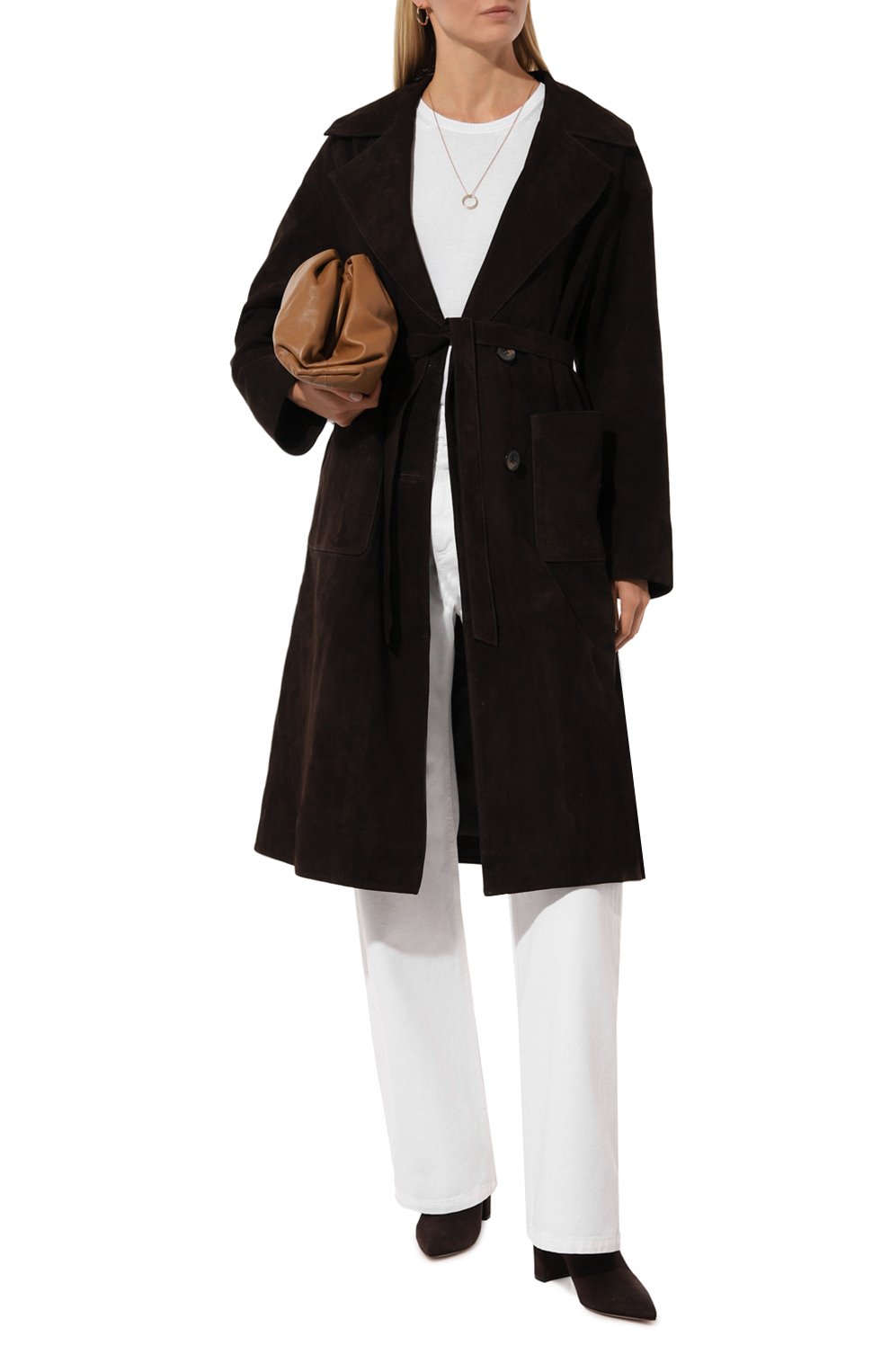 Замшевое пальто VENERA M., арт. 23123SP/110VM, фото 2