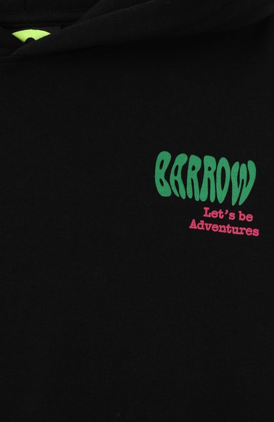 Хлопковое худи BARROW, арт. S5BKJGHS170, фото 3