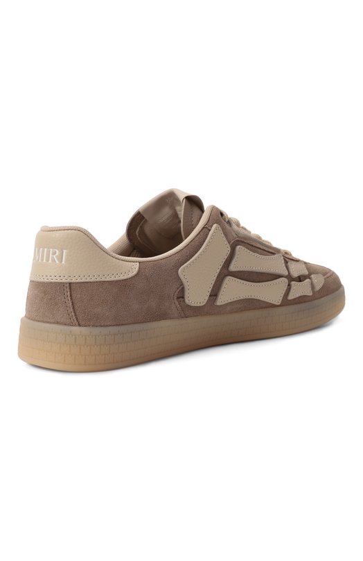 Замшевые кеды Pacific Bones Amiri AMF0SR1102 Бежевый  AMF0SR1102 Фото 5
