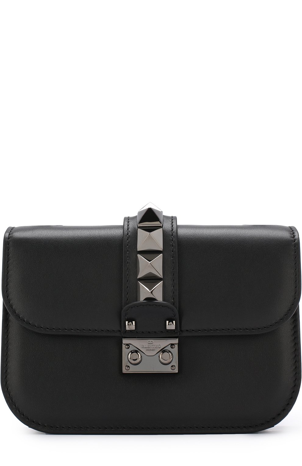 Сумка glam lock noir small VALENTINO черного цвета по цене 196000 руб., арт. ZW2B0312/VBL, фото 1 Сумка glam lock noir small VALENTINO, арт. ZW2B0312/VBL, фото 1