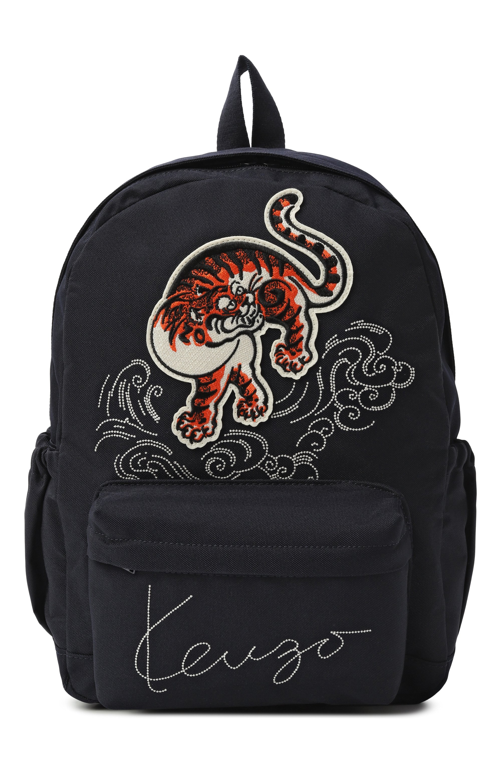 Рюкзак galaxy KENZO темно-синего цвета по цене 24950 руб., арт. K61222, фото 1 Рюкзак galaxy KENZO, арт. K61222, фото 1