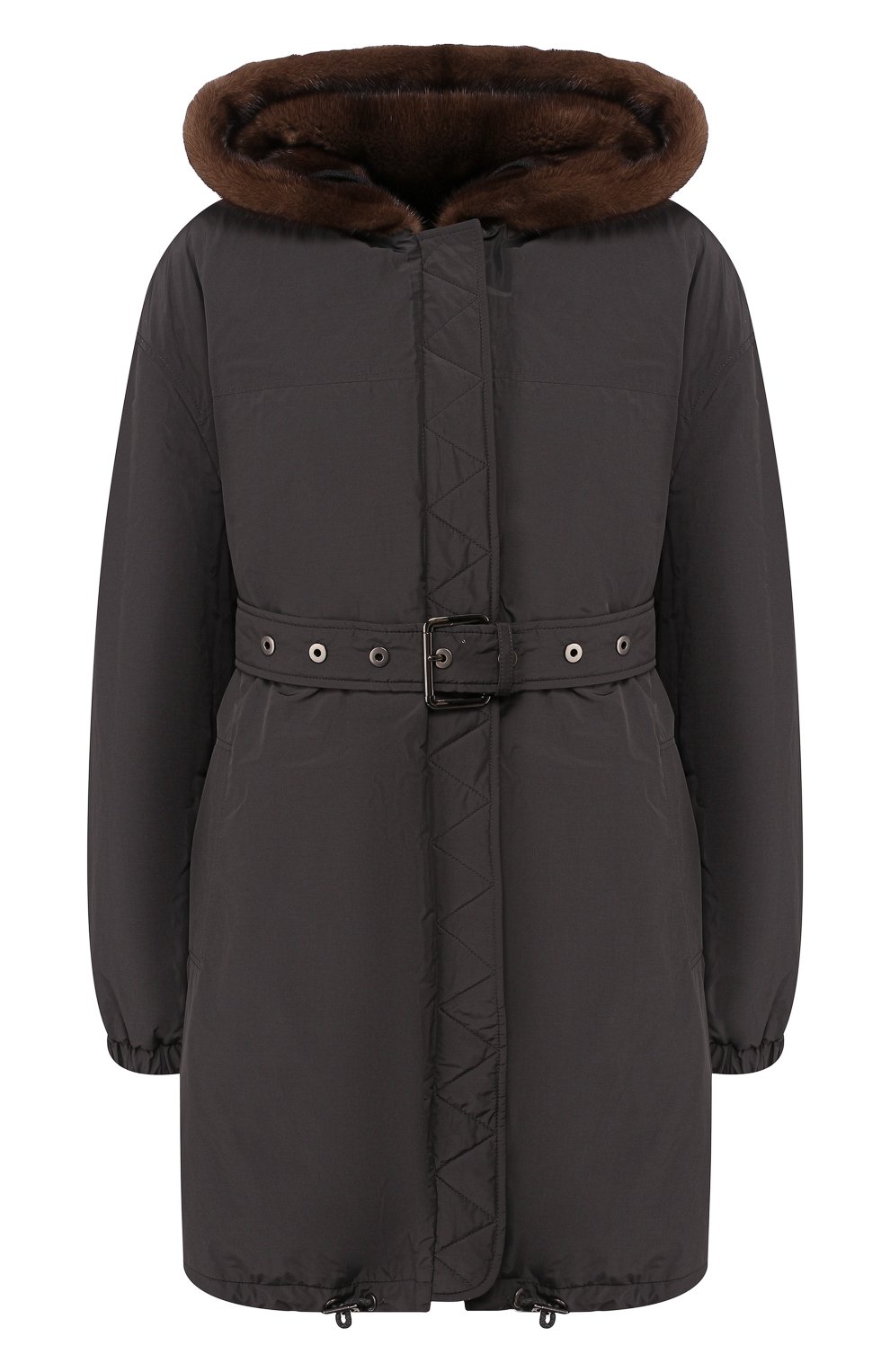 Куртка с меховой подкладкой BRUNELLO CUCINELLI, арт. M0PVI9447, фото 1