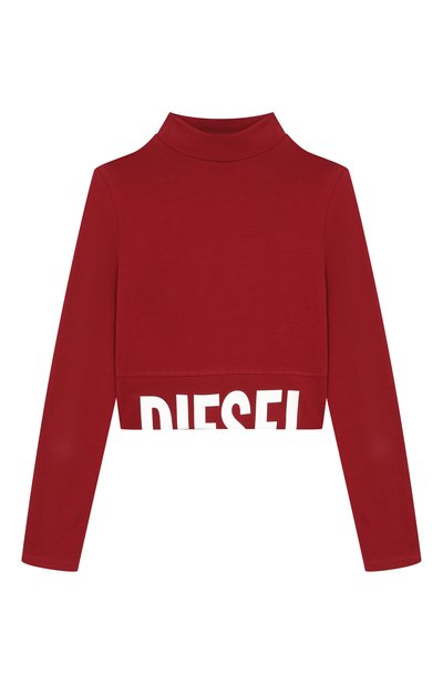 Хлопковый лонгслив DIESEL, арт. J02935/KYA0L