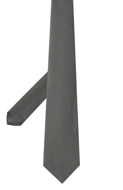 Галстук из шелка и хлопка KITON, арт. UCRVKLC03L2104, фото 3