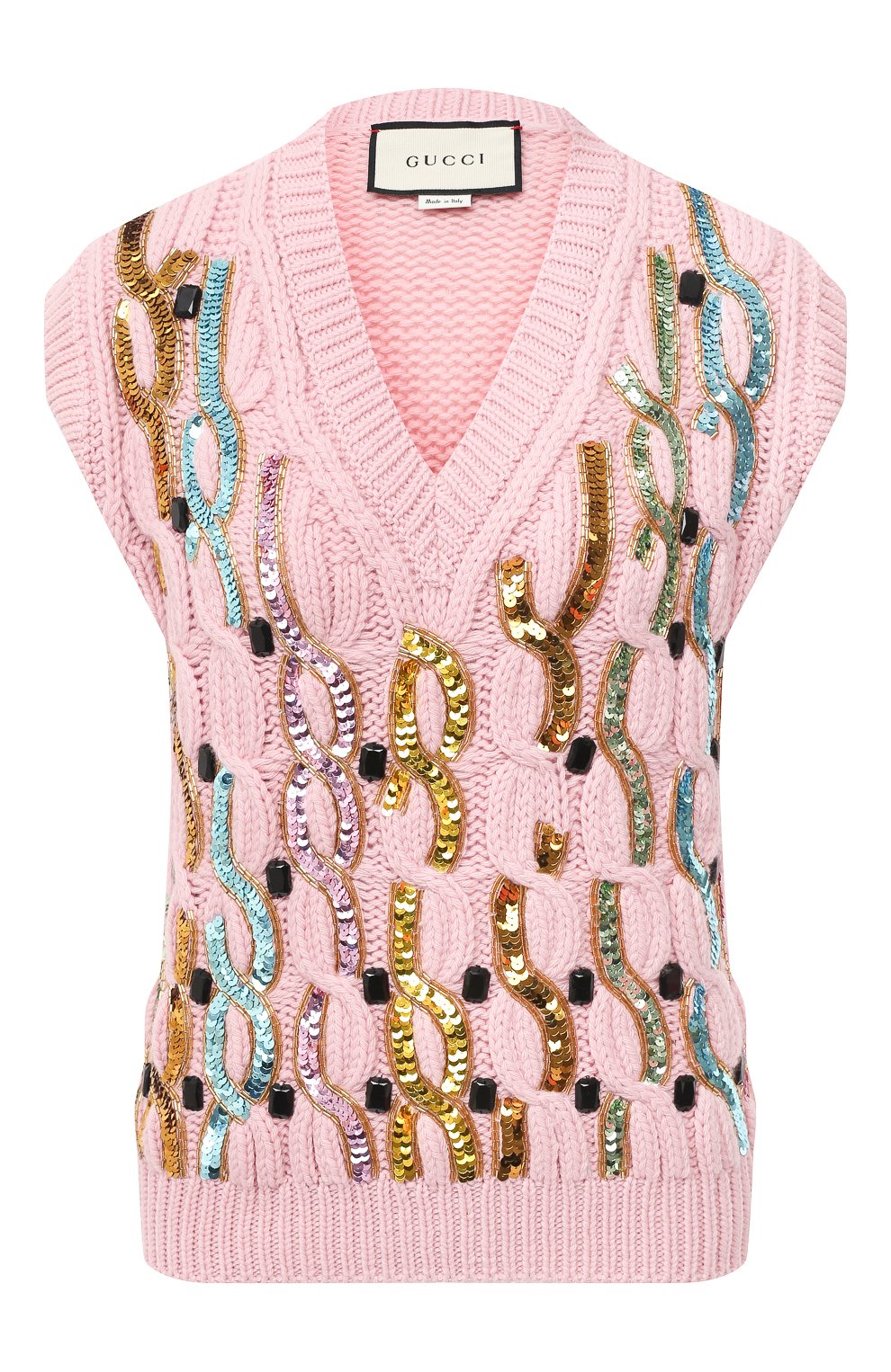 Шерстяной жилет GUCCI, арт. 622149/XKBCI, фото 1