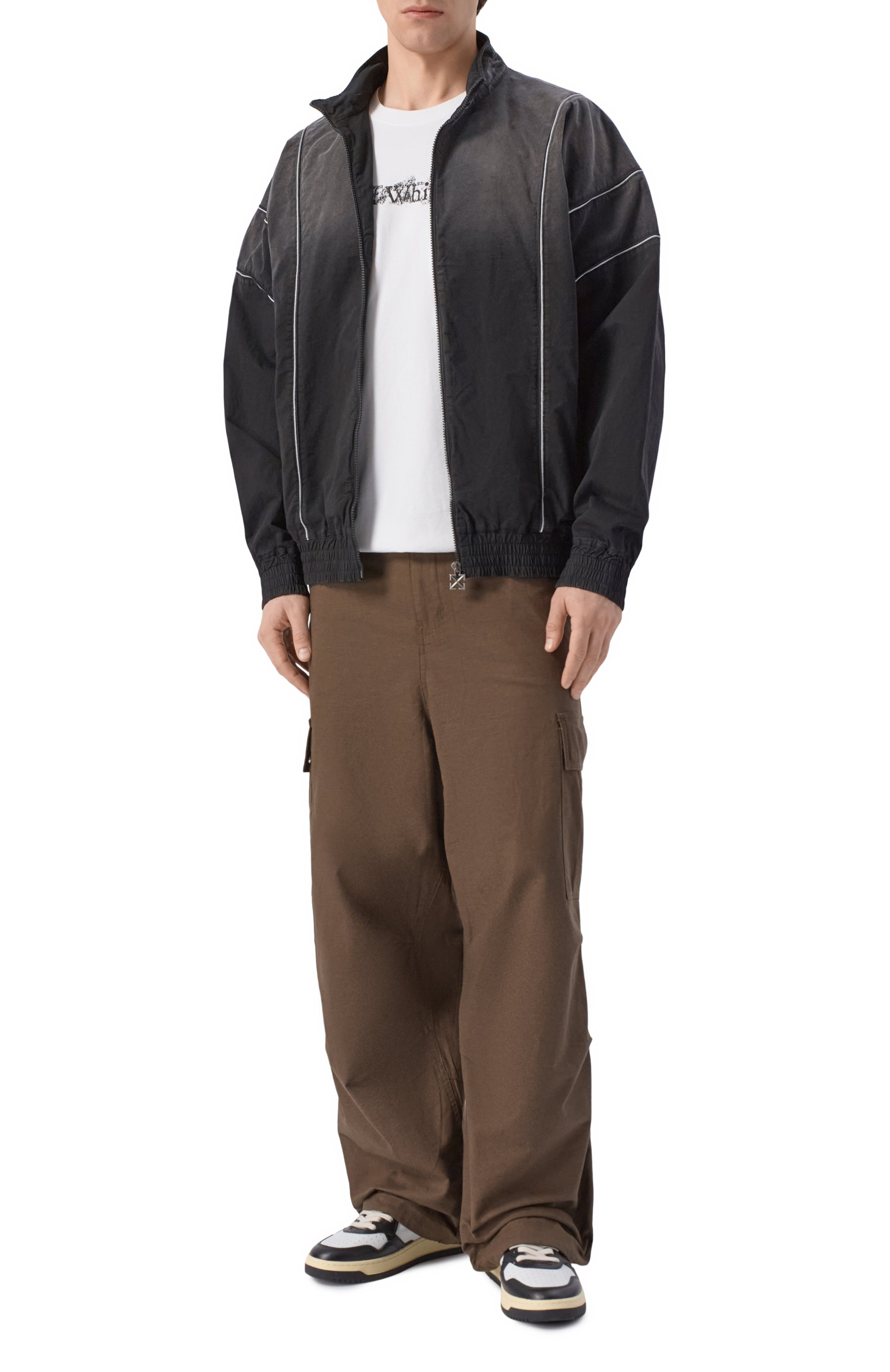 Хлопковая футболка OFF-WHITE, арт. 0MAA027S26JER007, фото 2