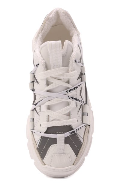 Кожаные кроссовки DOLCE & GABBANA, арт. DA5037/AQ669/37-39, фото 4