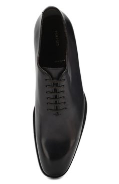Кожаные оксфорды TOM FORD, арт. J1122T-BET, фото 5