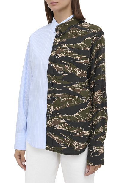 Рубашка из хлопка и вискозы N21, арт. 20I N2M0/G041/1536, фото 3