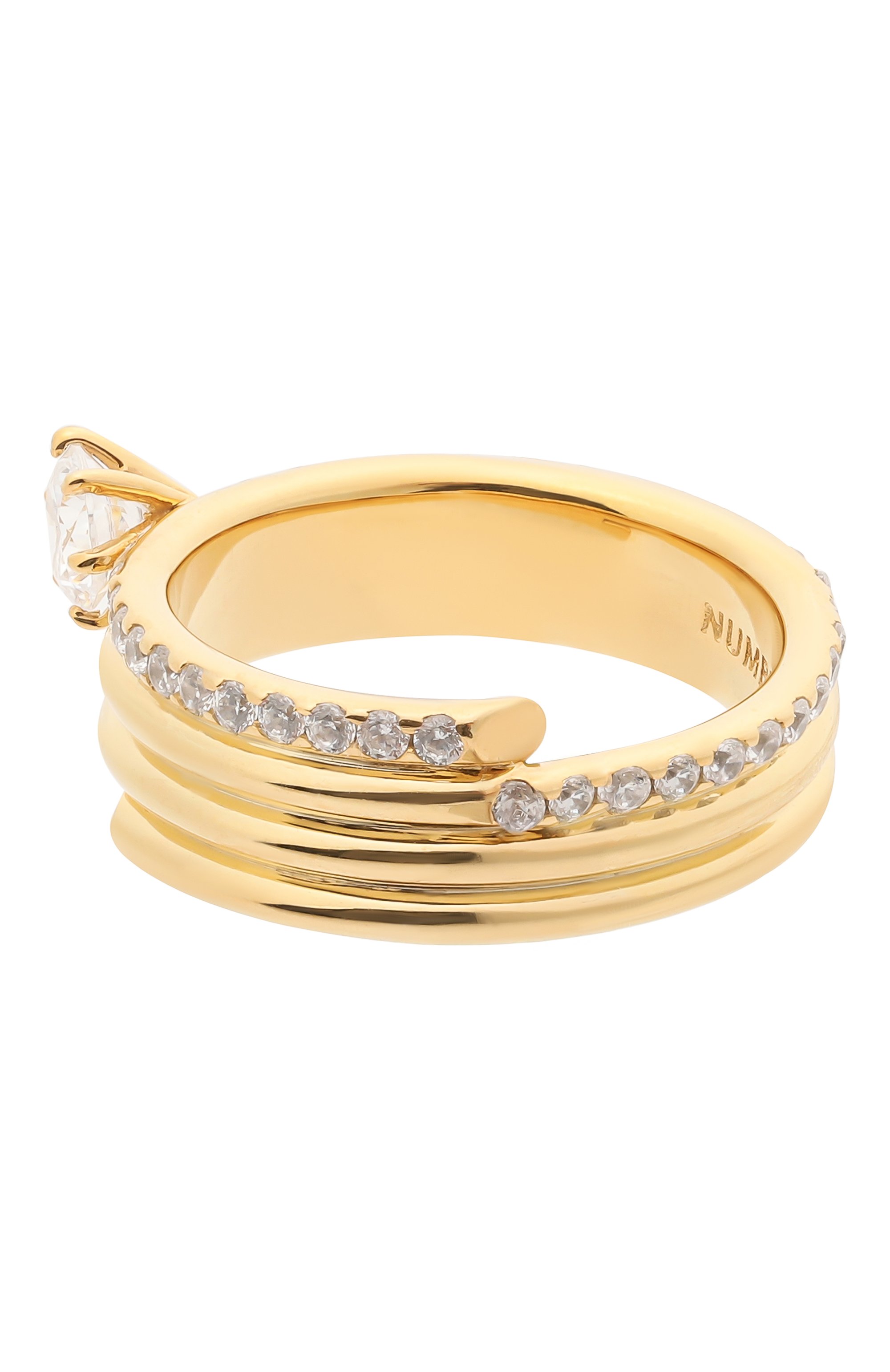 Кольцо NUMBERING, арт. 8408/G0LD, фото 3