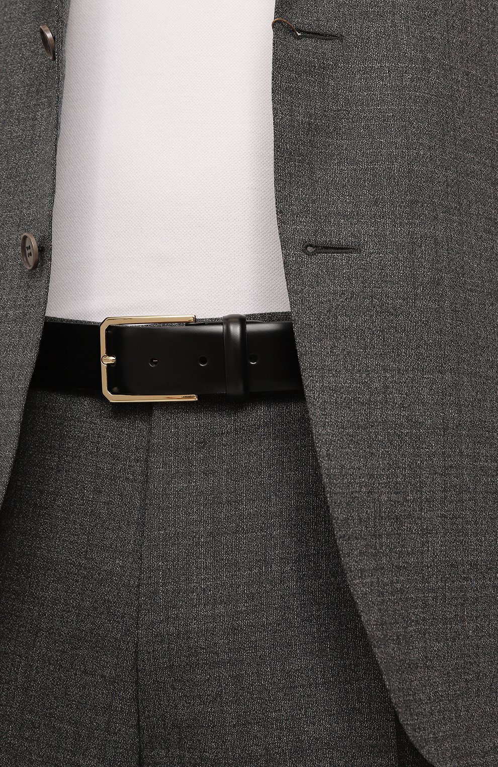 Кожаный ремень SANTONI, арт. CM35VS003B91H0BR, фото 2