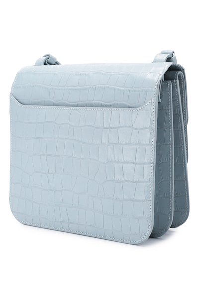Сумка ana REJINA PYO голубого цвета по цене 94900 руб., арт. B21/LEATHER EMB0SS CR0C, фото 3 Сумка ana REJINA PYO, арт. B21/LEATHER EMB0SS CR0C, фото 3