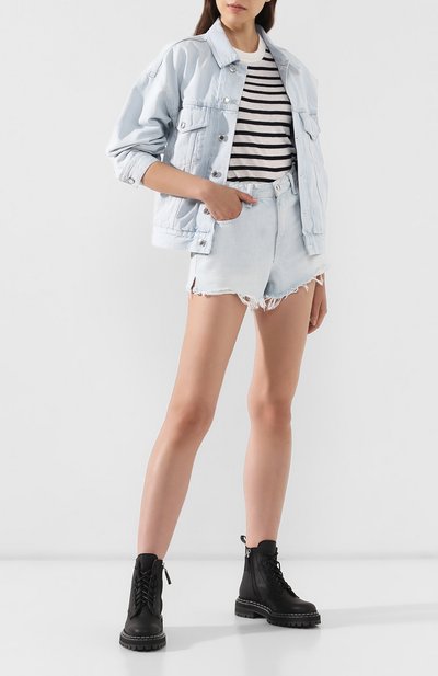 Джинсовые шорты ALEXANDER WANG, арт. 4DC2194464, фото 2