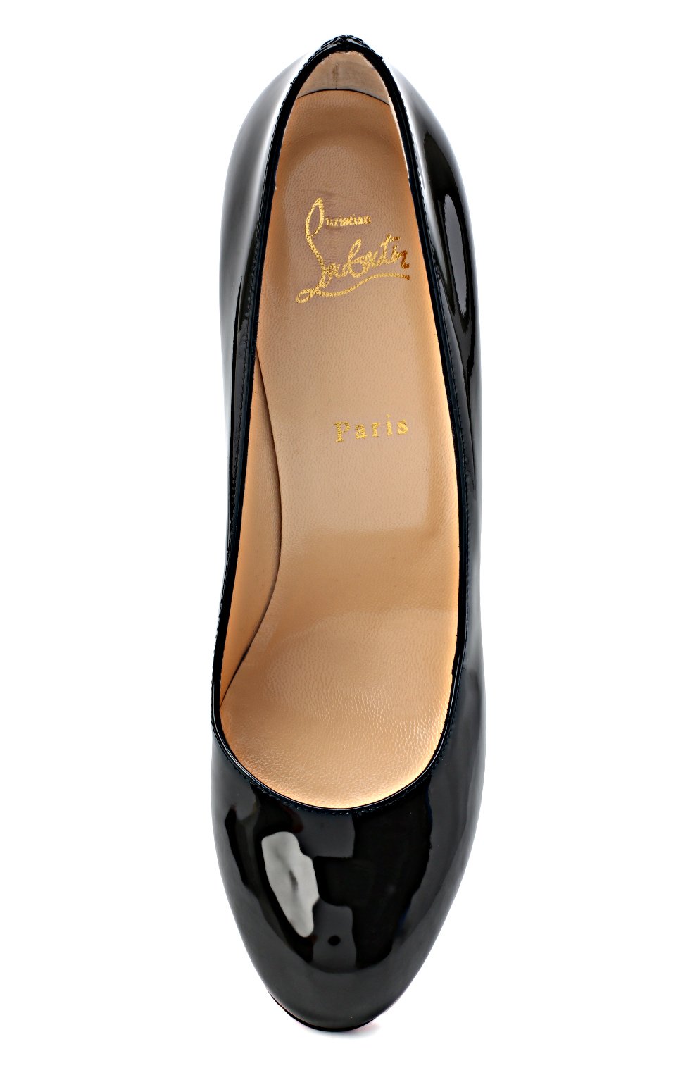 Кожаные туфли simple 100 CHRISTIAN LOUBOUTIN, арт. simple pump 100 patent calf, фото 5