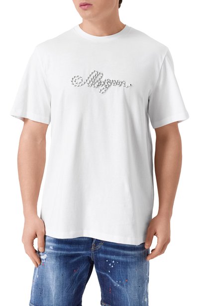 Хлопковая футболка MSGM, арт. 3840MM97/257097, фото 3