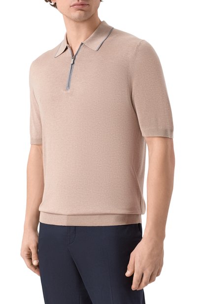 Шелковое поло GRAN SASSO, арт. 43166/23506, фото 3