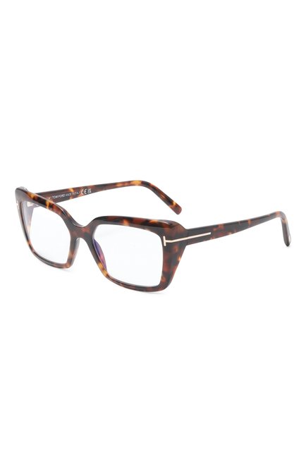 Женские оправа TOM FORD коричневого цвета, арт. TF5991-B 052 | Фото 1 (Региональные ограничения белый список (Axapta Mercury): Не проставлено; Нос: Не проставлено)