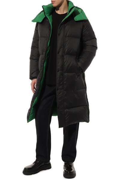 Пуховик YVES SALOMON черного цвета по цене 118500 руб., арт. 23WHM90620DOXW, фото 2 Пуховик YVES SALOMON, арт. 23WHM90620DOXW, фото 2