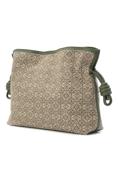 Сумка herbarium flamenco LOEWE зеленого цвета по цене 238500 руб., арт. A411FC1X44, фото 4 Сумка herbarium flamenco LOEWE, арт. A411FC1X44, фото 4