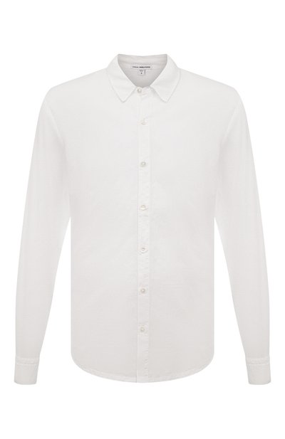 Мужская хлопковая рубашка JAMES PERSE, арт. MLC3408/WHT