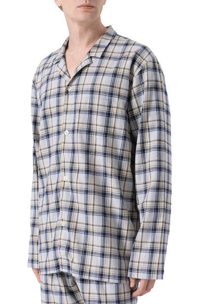 Хлопковая пижама HANRO разноцветного цвета по цене 34420 руб., арт. 075724, фото 3 Хлопковая пижама HANRO, арт. 075724, фото 3