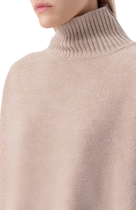 Шерстяной свитер Weekend Max Mara B0RGIA Бежевый  B0RGIA Фото 5