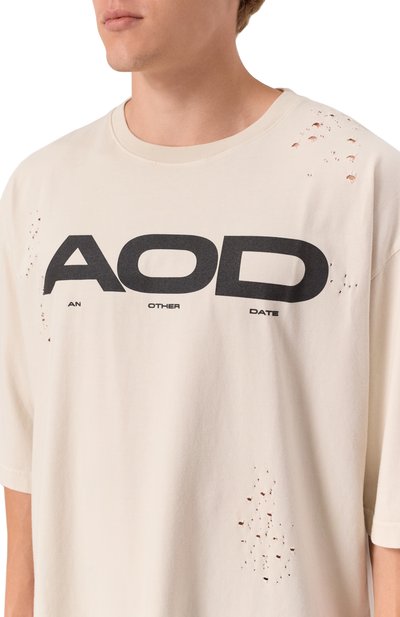 Хлопковая футболка AN OTHER DATE, арт. F50DMATH061, фото 5