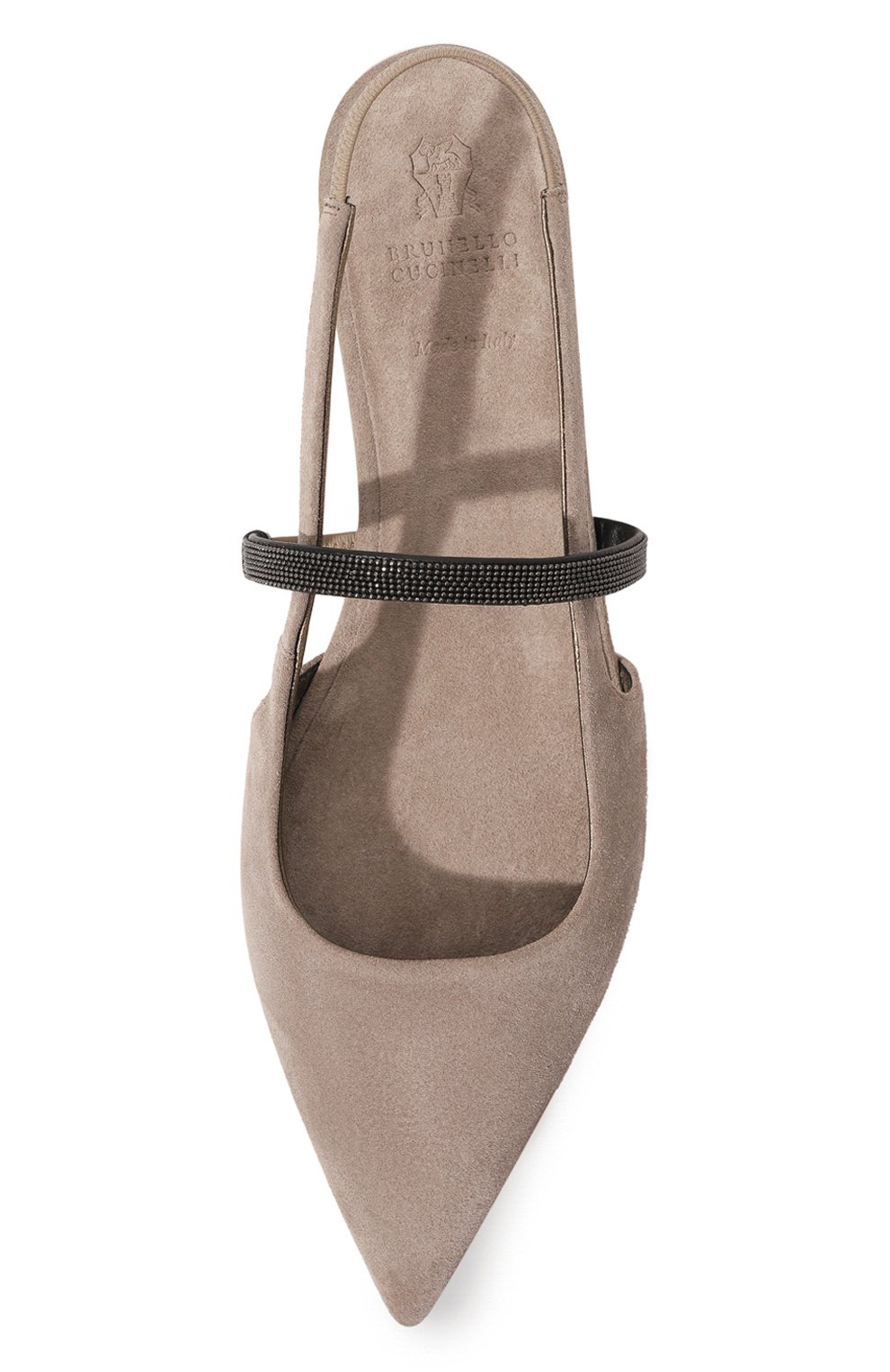 Замшевые балетки BRUNELLO CUCINELLI, арт. MZSFCB1214, фото 6