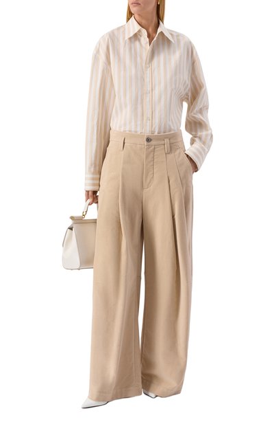 Хлопковые брюки BRUNELLO CUCINELLI, арт. MB152P9022, фото 2