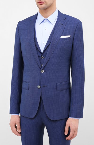 Шерстяной костюм-тройка BOSS, арт. 50432974, фото 2