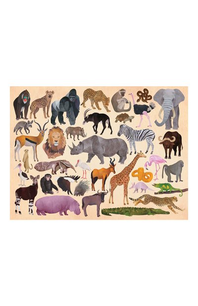 Пазл дикие животные 100 деталей CROCODILE CREEK, арт. 40542, фото 1