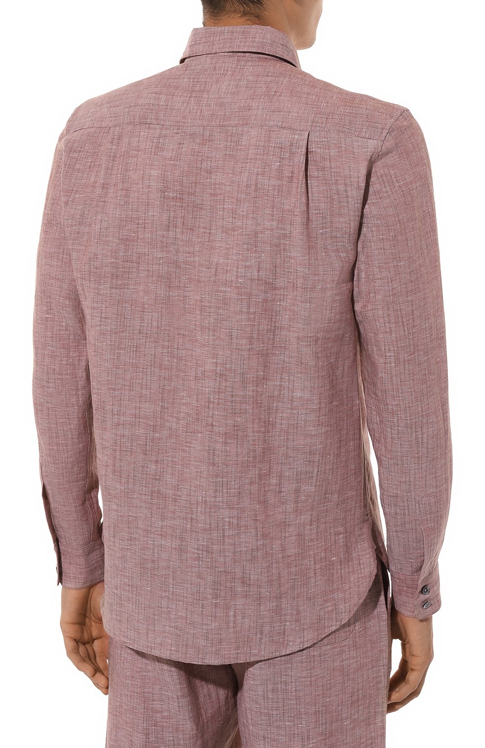 Рубашка изо льна и хлопка ZIMMERLI, арт. 4697-23200, фото 4