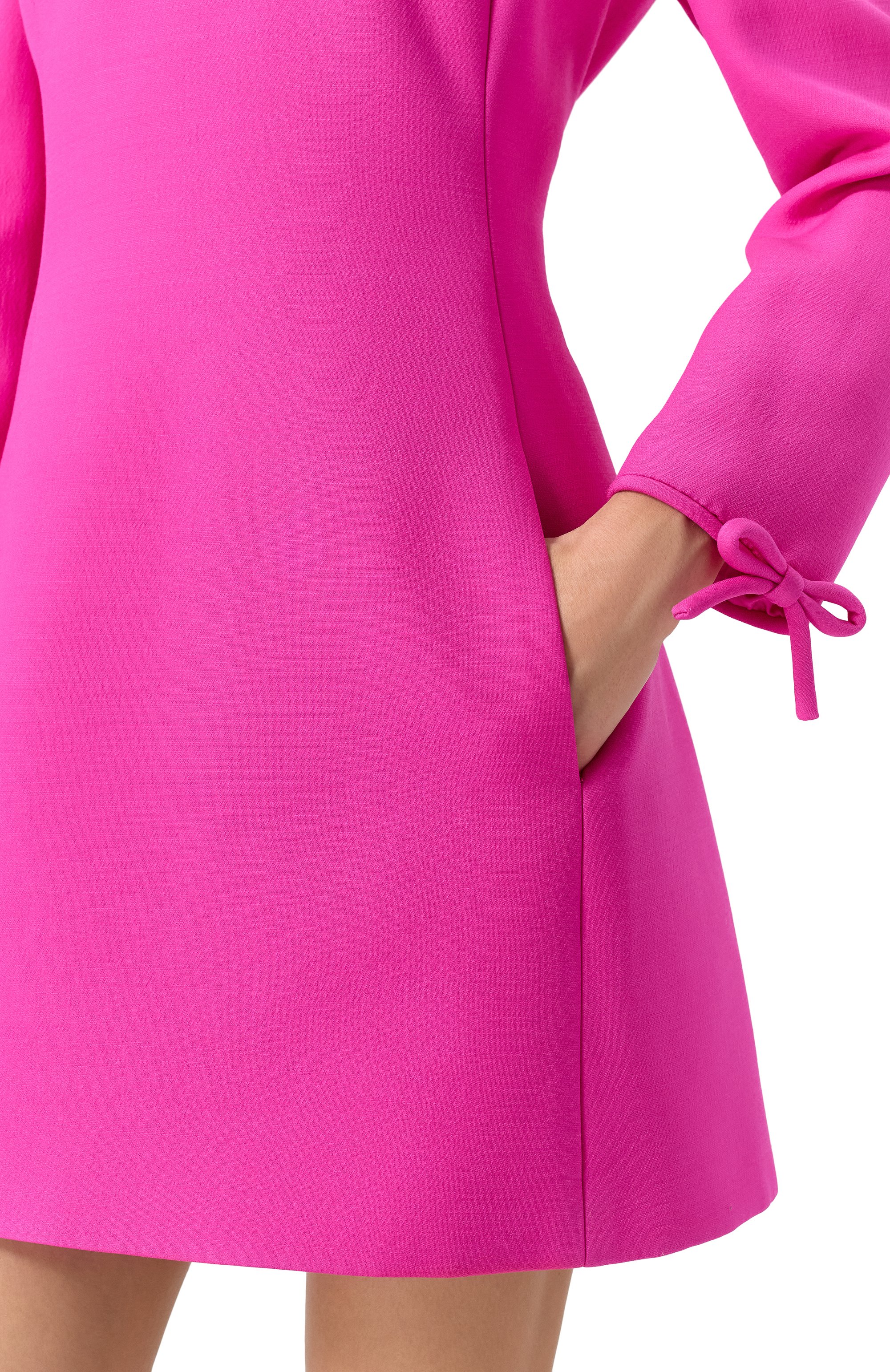 Платье из шерсти и шелка VALENTINO, арт. 5B3VA9S71CF, фото 5