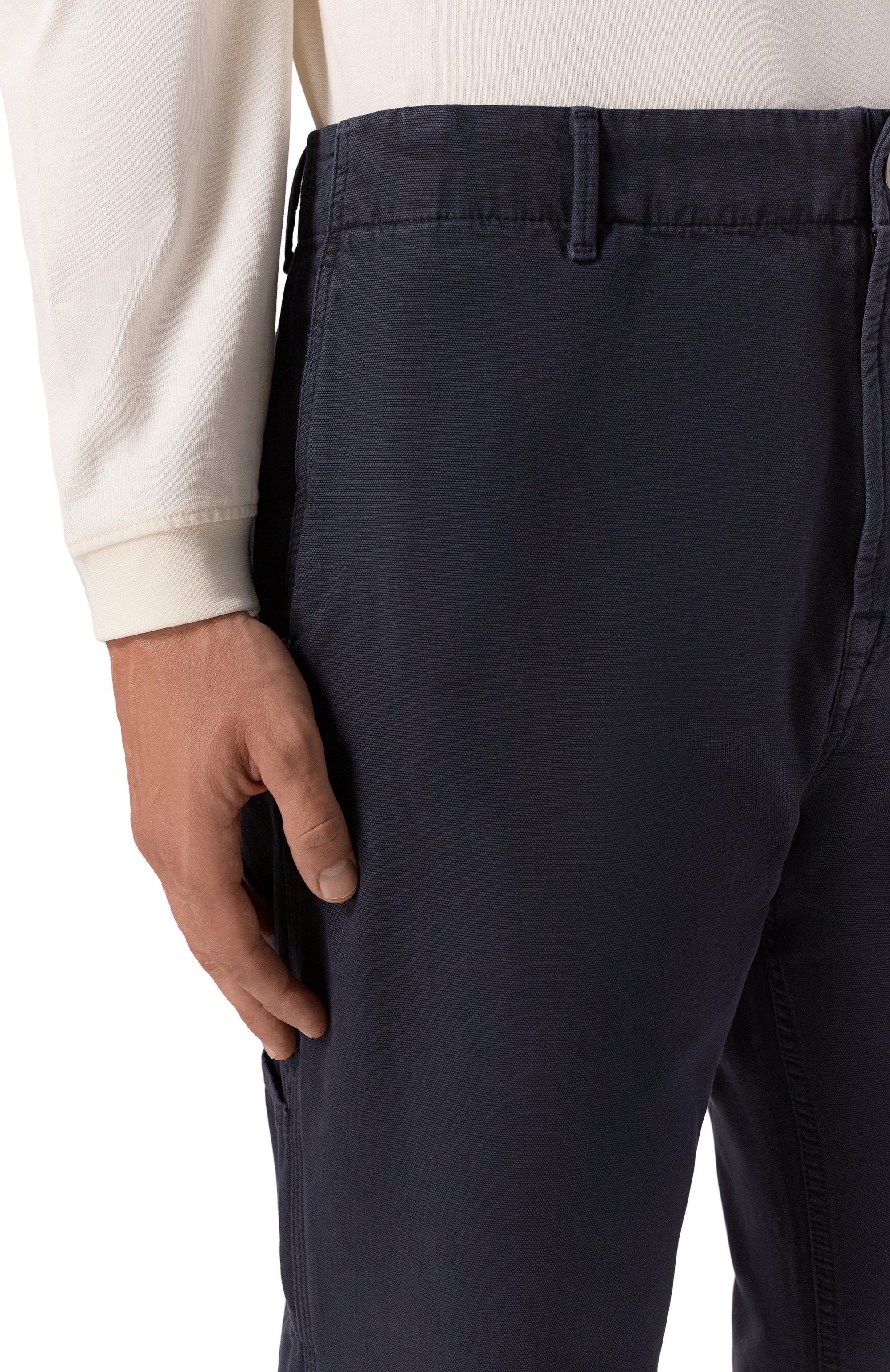 Хлопковые брюки 7 FOR ALL MANKIND, арт. 7TI30E441DF, фото 5