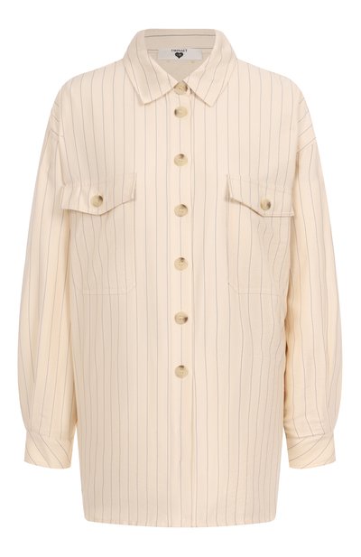 Женская рубашка из вискозы TWINSET, арт. 251LL2ABB