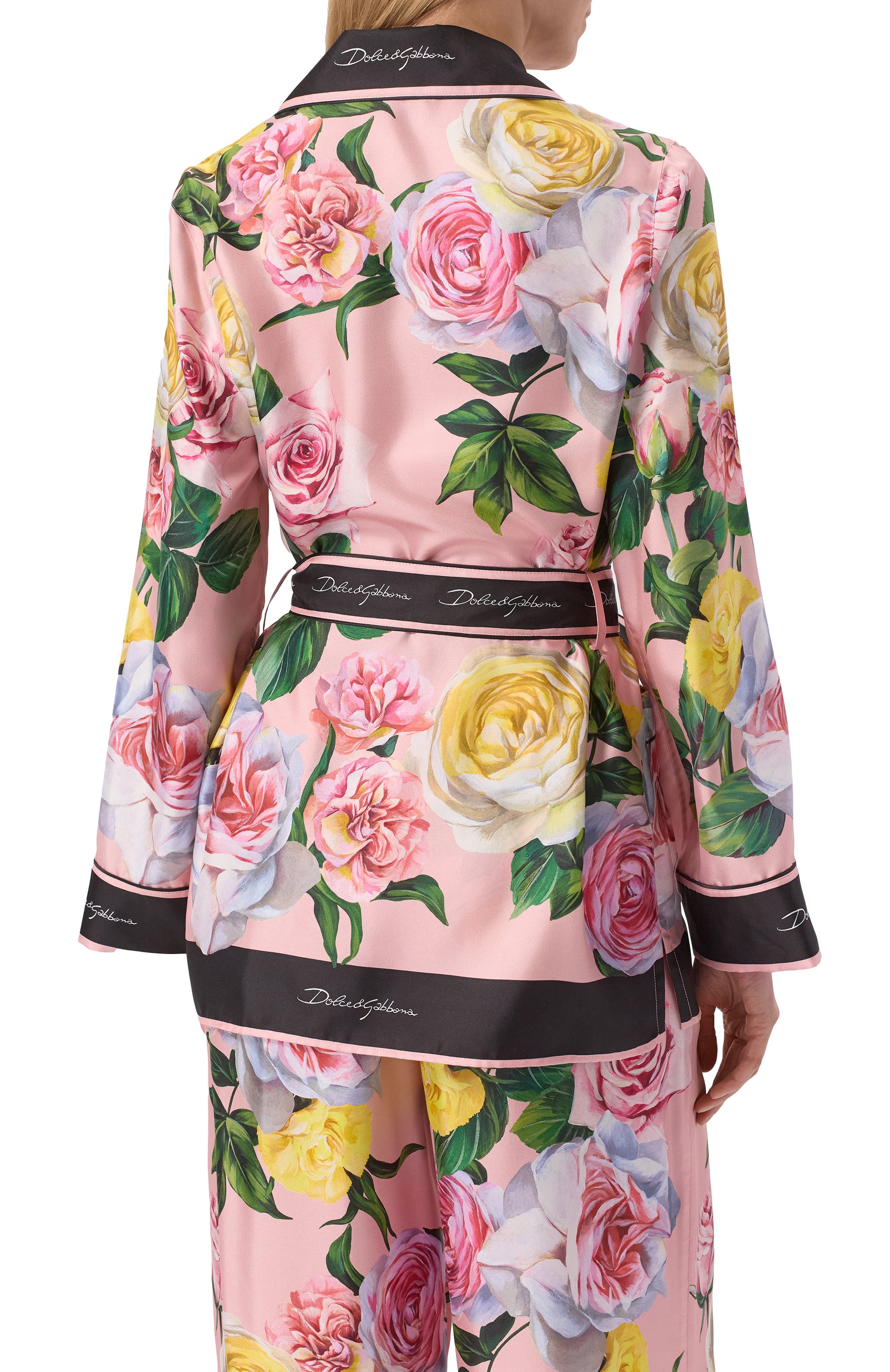 Шелковая блузка DOLCE & GABBANA, арт. F5Q03T/HI1W3, фото 4