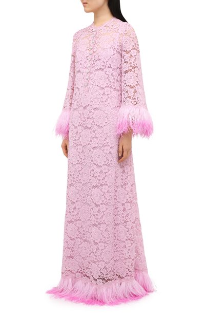 Платье из хлопка и вискозы DOLCE & GABBANA, арт. F6I7DZ/HLMEA, фото 3